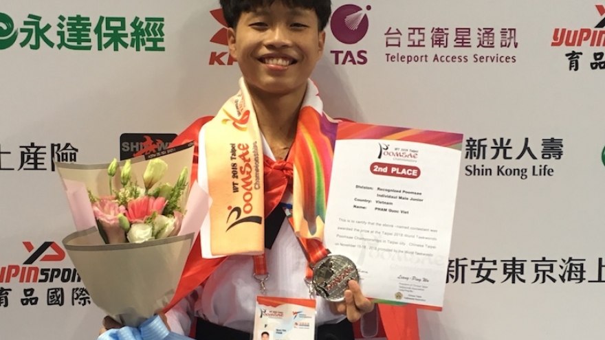 Vietnamese athlete wins silver at World Taekwondo Championships