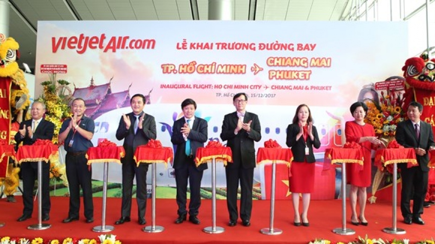 
        Vietjet links Ho Chi Minh City to Thailand’s Phuket, Chiang Mai
                              