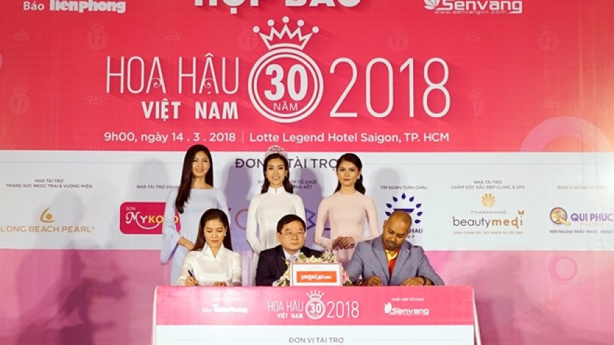 Vietjet becomes Miss Vietnam 2018’s official transportation sponsor