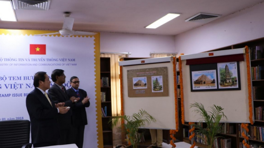 Vietnam, India release commemorative postage stamps
