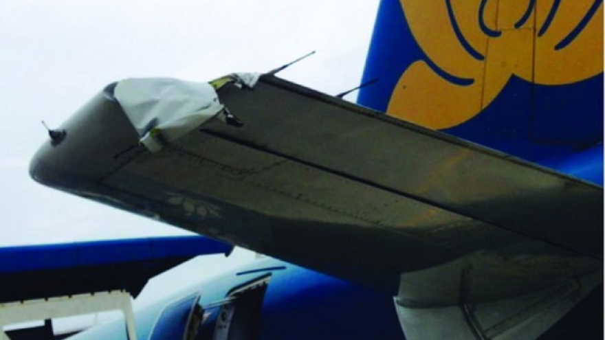 Tailplane damage causes Vietnam Airlines to cancel flight