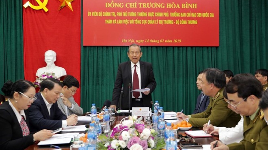 Deputy PM urges stronger actions to fight smuggling, trade fraud