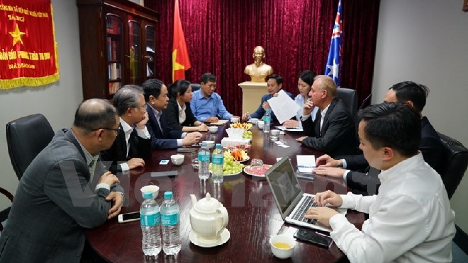Fatherland Front to help push aquatic exports to Australia