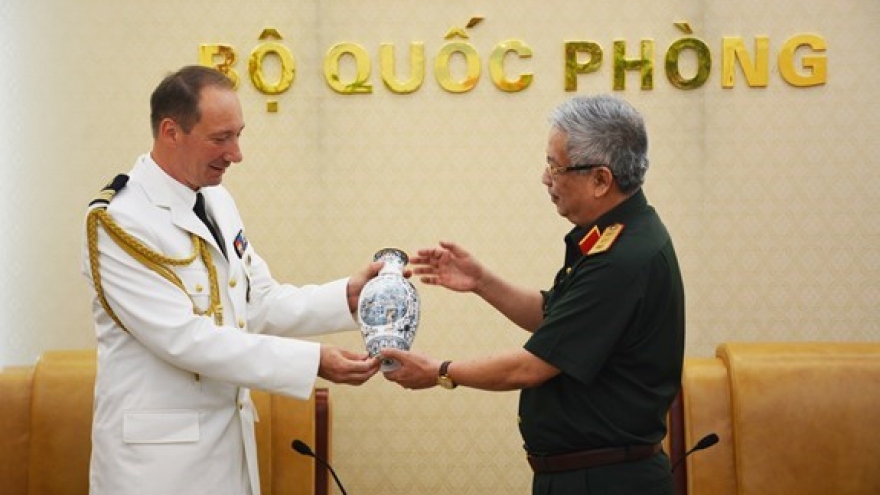 Vietnam-France defence ties enhanced: Deputy Defence Minister