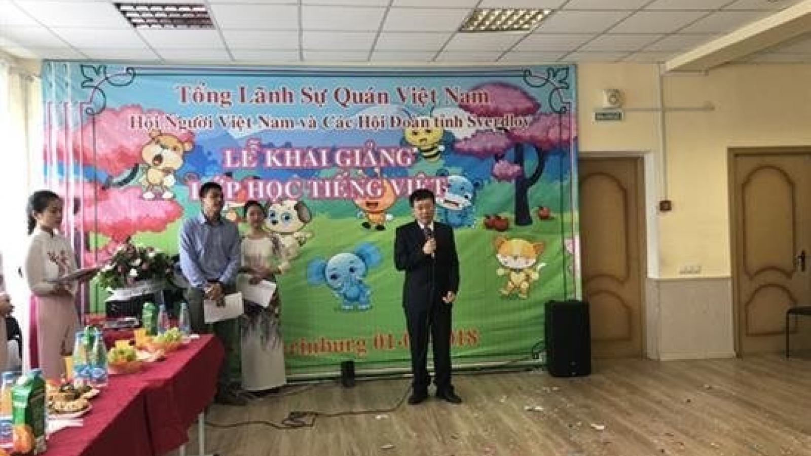 Vietnamese class opens for Vietnamese people in Russia