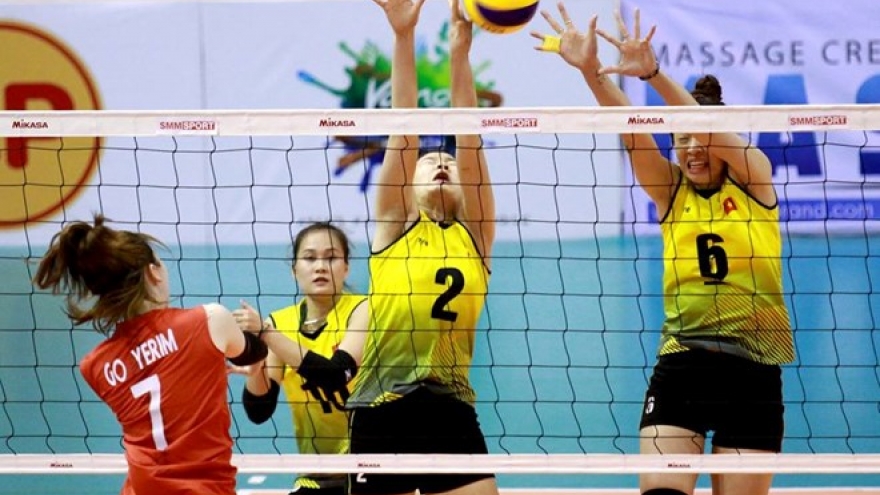 Vietnam in fifth place at Asian Volleyball Confederation Cup