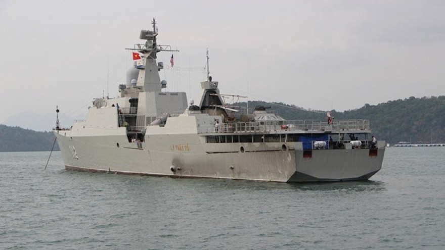 Vietnam’s HQ 012-Ly Thai To joins fleet review at LIMA 2019