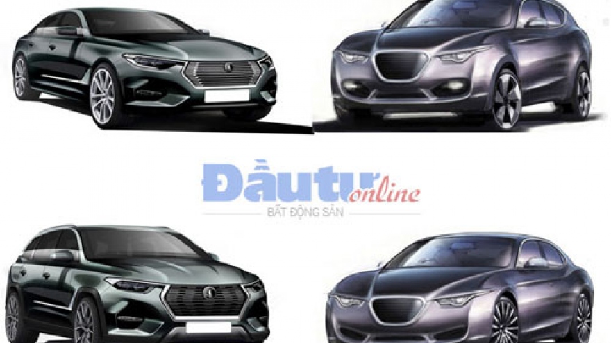 Vinfast launches first 20 designs for sedan and SUV models