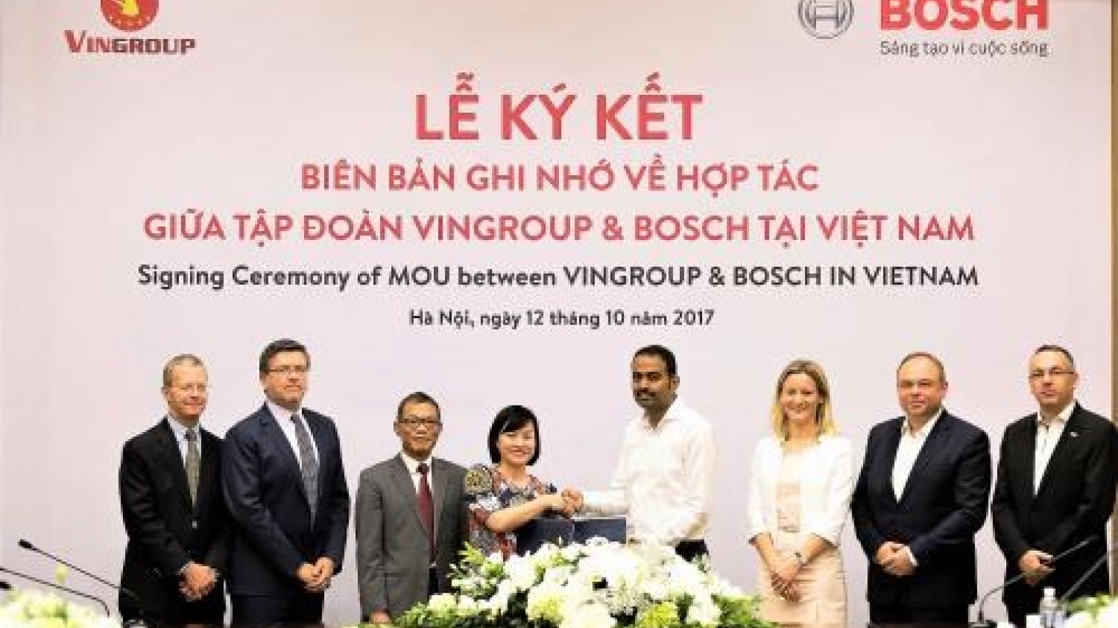 Bosch becomes VINFAST’s supplier of automotive parts