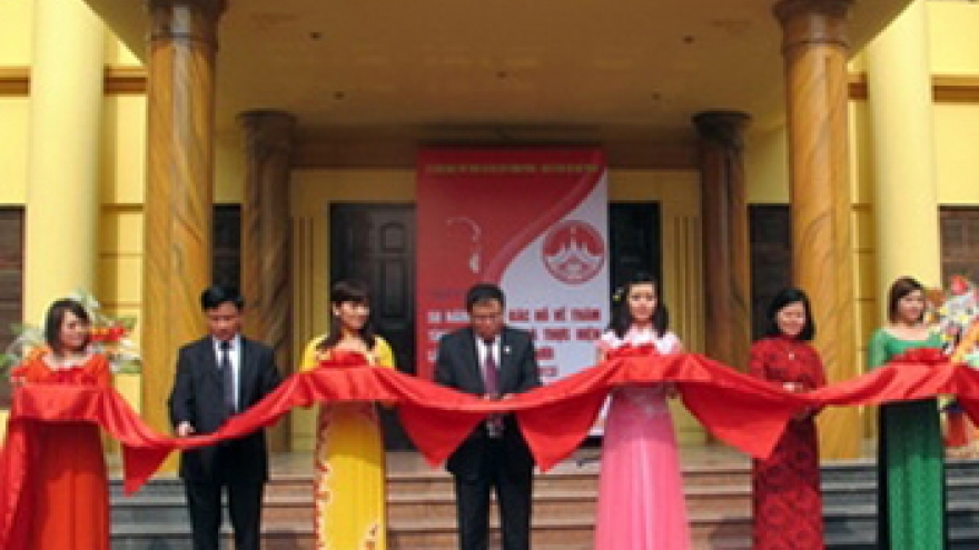 Exhibition marks Uncle Ho’s visit to Vinh Phuc