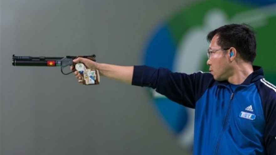 Vietnam Olympian falls short of finals in shooting competition