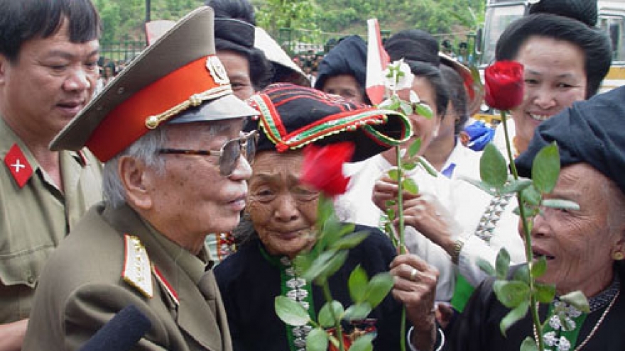 General Giap’s last visit to Dien Bien Phu battlefield