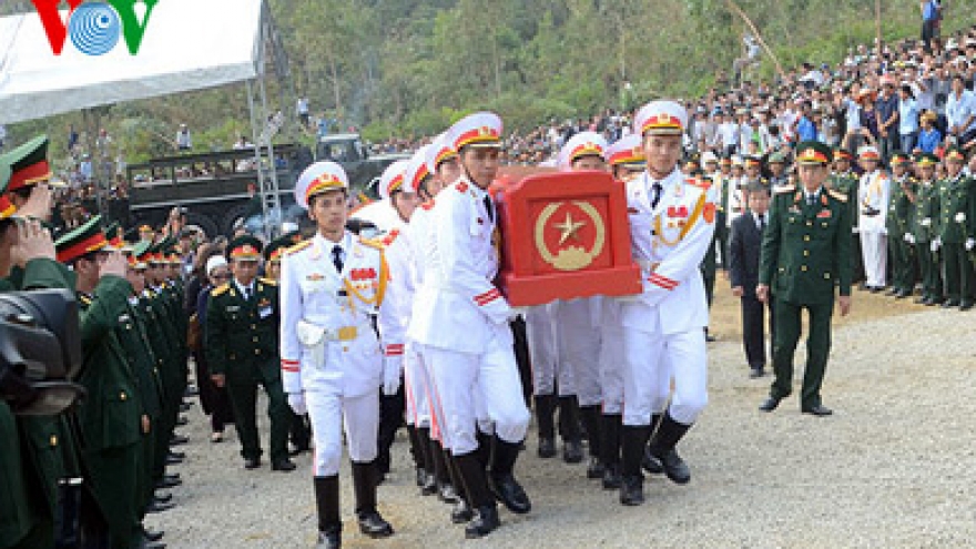 Burial service for General Vo Nguyen Giap 