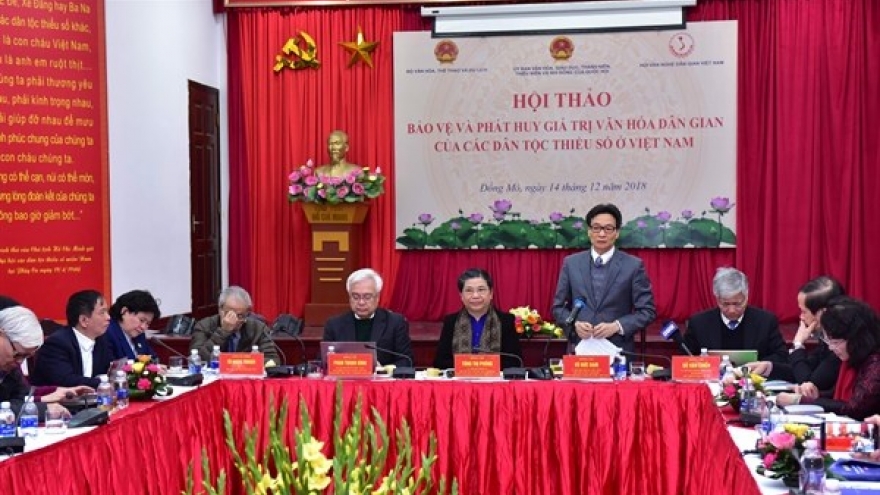 Preservation of ethnic minorities’ culture – an urgent task: workshop