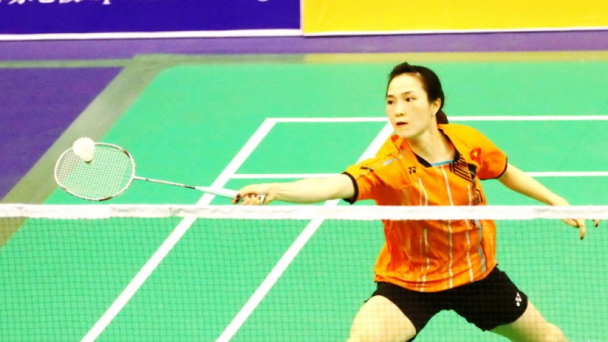 Trang fails, Cuong advances in Canadian badminton open