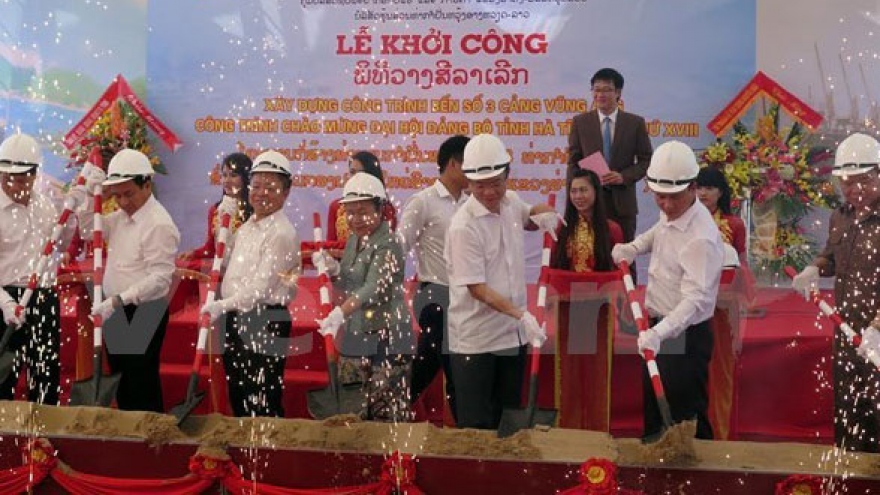 Construction begins on Vung Ang port No 3