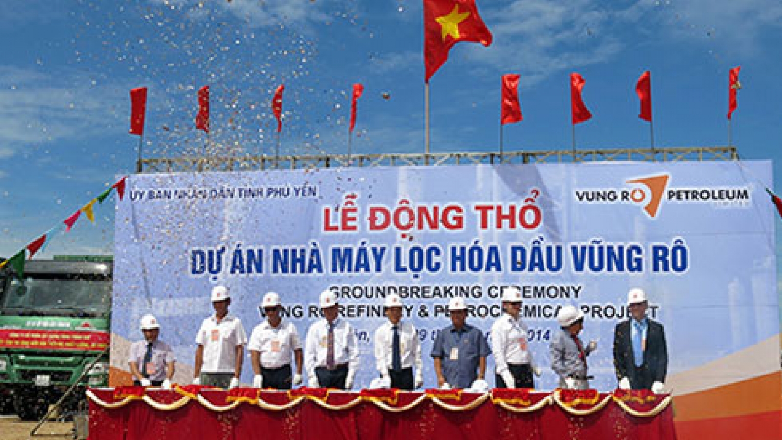 US$3.2 bln oil refinery project starts construction in Phu Yen