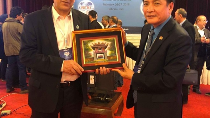 Vietnam attends WFTU President Council in Tehran