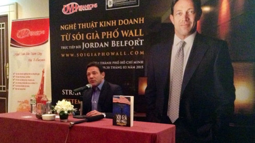  “The Wolf of Wall Street” shares business tactics in HCM City