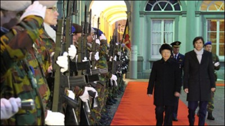 Vietnam, Belgium hold high-level talks