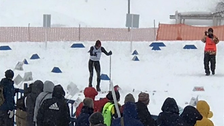 Vietnamese athlete meets trouble at Winter Games’ competition