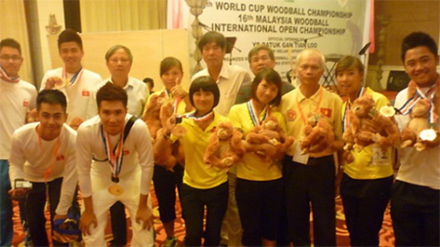 Woodball Open begins in Hanoi 