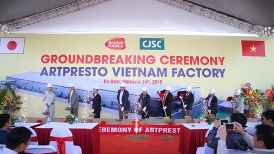 Work starts on Japanese packaging factory in Ha Nam