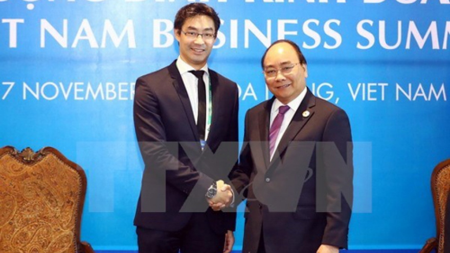 APEC 2017: PM receives WEF Managing Director