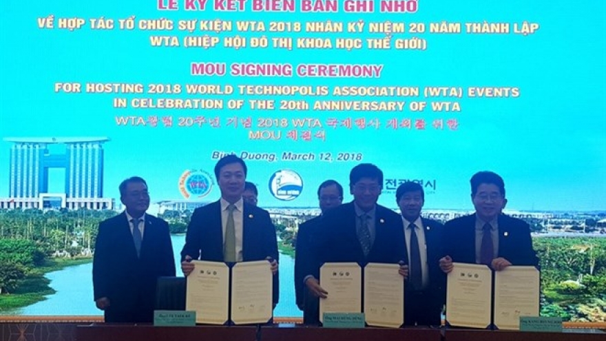 World Technopolis Association events to be held in Binh Duong