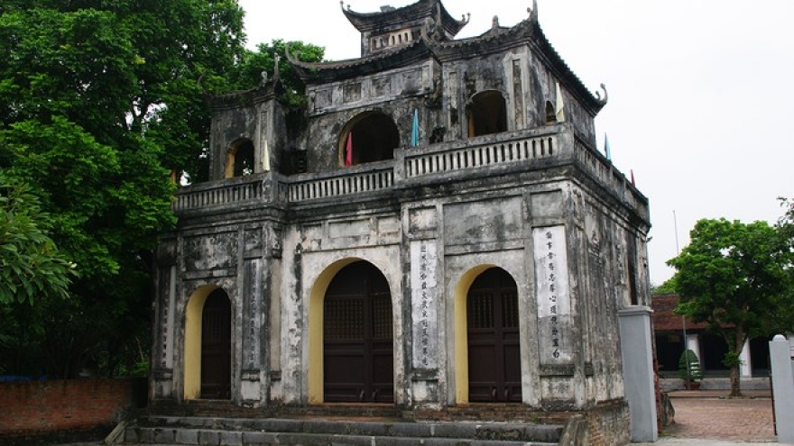 Xich Dang temple of literature in Hung Yen