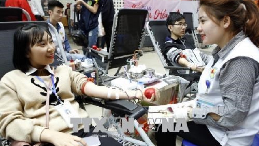 “Red Spring” festival collects 10,200 blood units