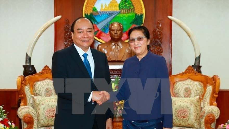 Lao leaders hail visit of Prime Minister Nguyen Xuan Phuc
