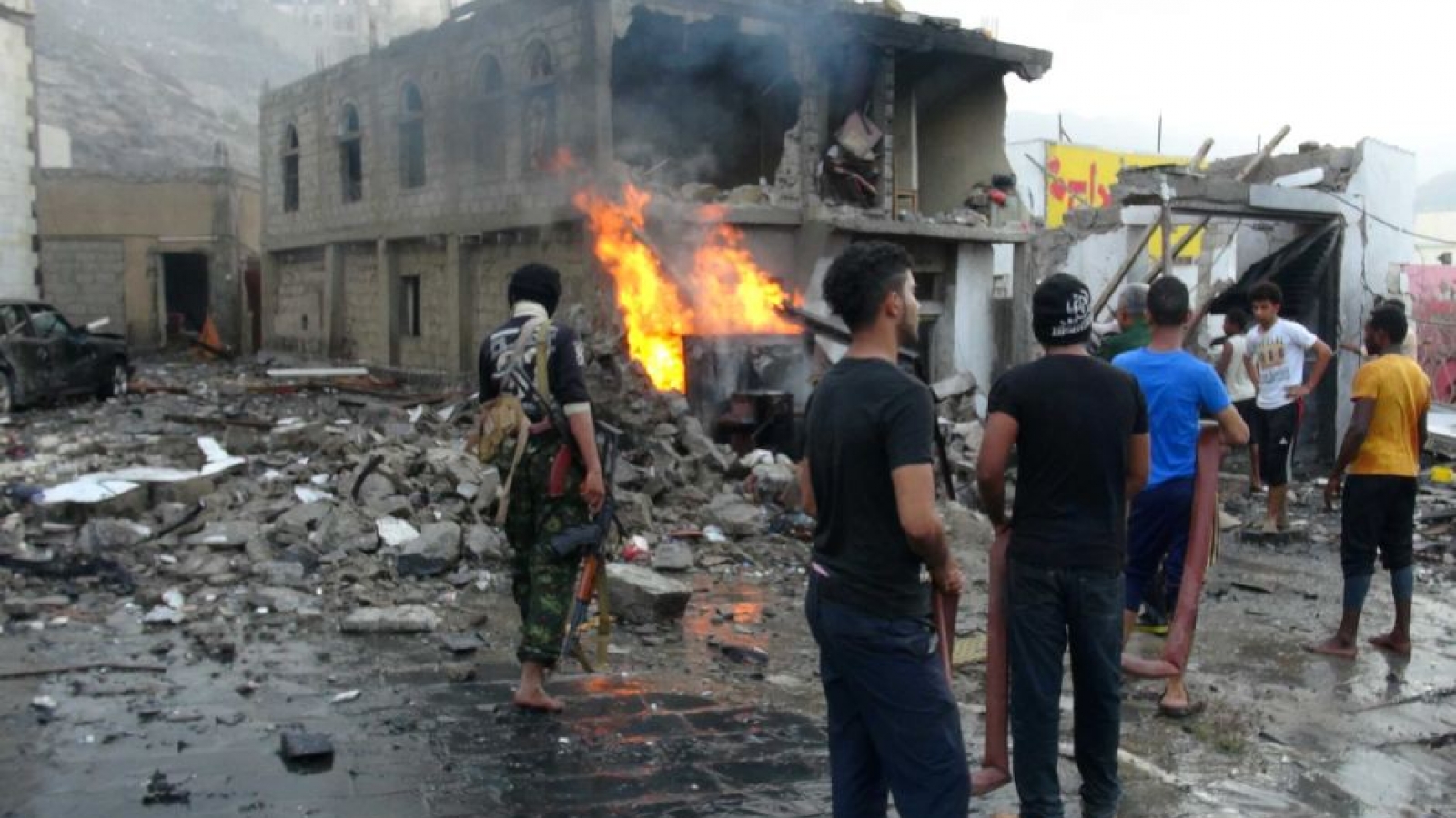 Yemen bombings claimed by Islamic State kill at least 26