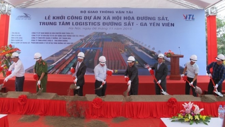 
        Work starts on Yen Vien railway logistics centre
                              