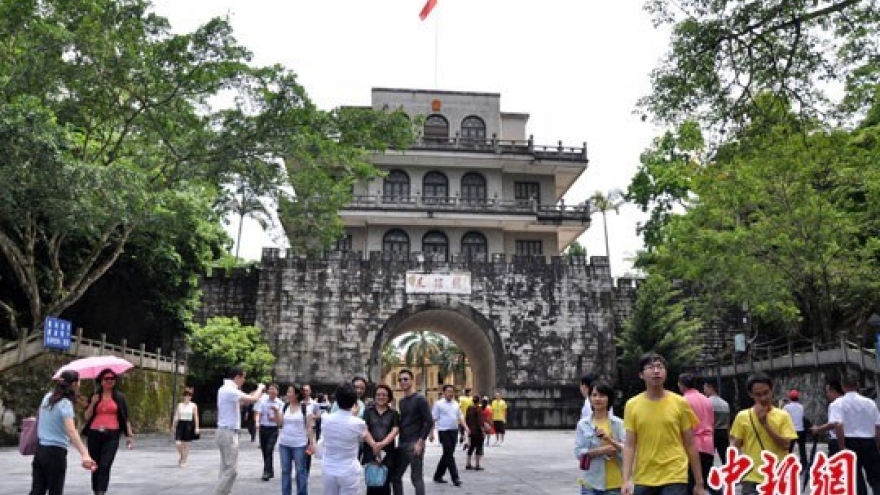 Visa division set up at China’s Youyi Guan border gate