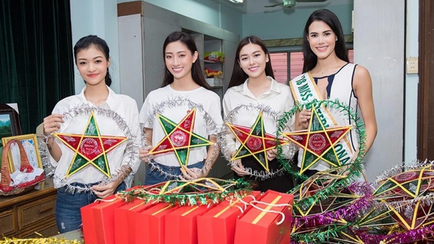 Miss International 2018 Mariem Valazco visits HCM City orphange 