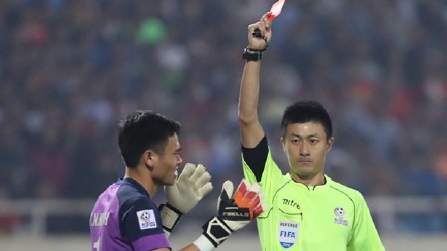 Goalie Nguyen Manh handed 2-match ban, US$1,000 fine 
