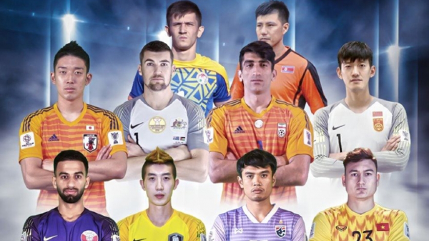 Van Lam among Asian zone’s World Cup qualifying round’s Top 10 goalkeepers 