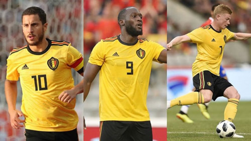 
        Belgium’s starting line-up against Panama at 2018 FIFA World Cup
                          
                      