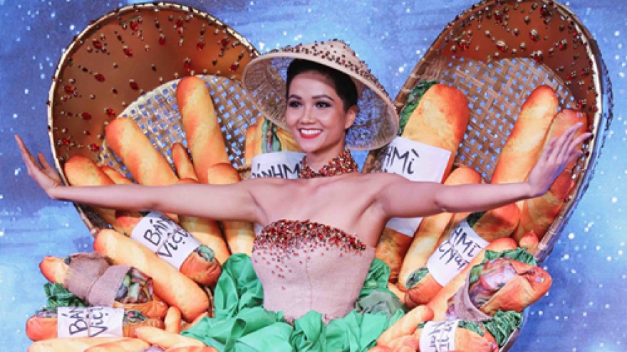 H’Hen Nie to showcase “Banh Mi” national costume at Miss Universe 2018
