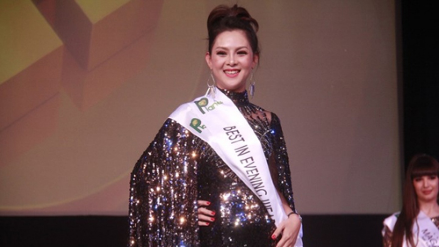 Van Anh first runner-up in Mrs. Planet 2017
