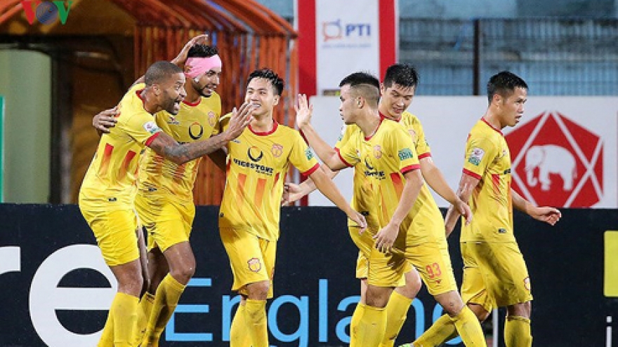 HAGL hold onto 6th position in latest V-League 2018 table