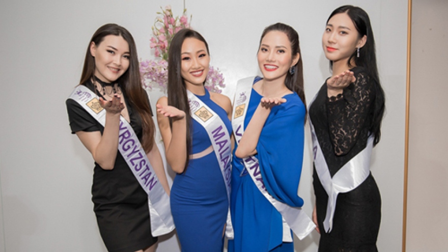 Dieu Linh graceful in blue at Miss Tourism Queen Int’l