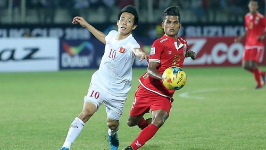Vietnam defeats Myanmar 2-1 at AFF Cup