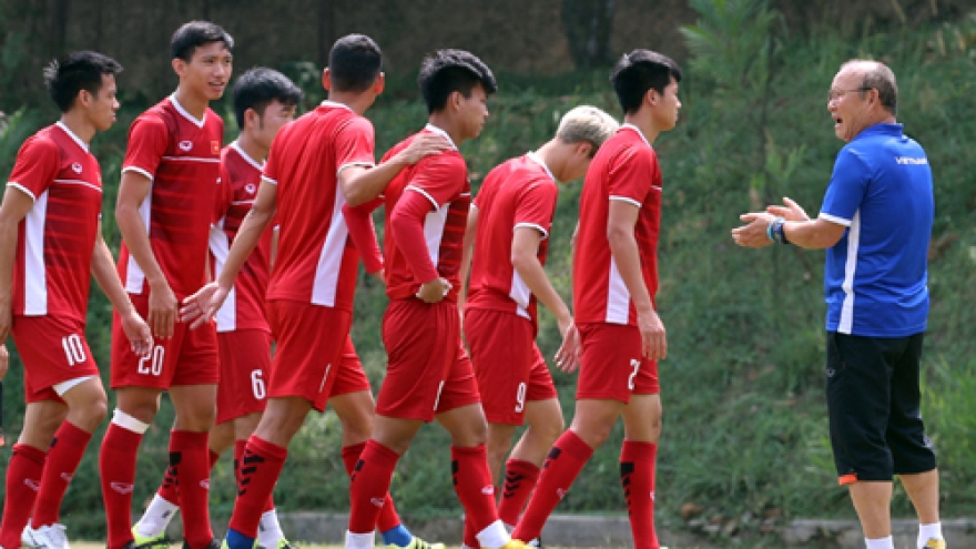 Vietnam’s Olympic team prepare for ASIAD third-place play-off