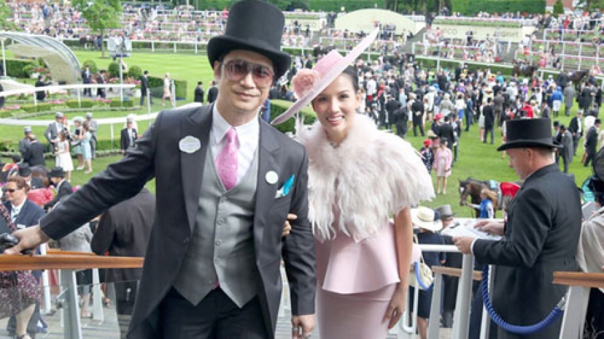 Dustin Nguyen attends Royal Ascot Horse Race