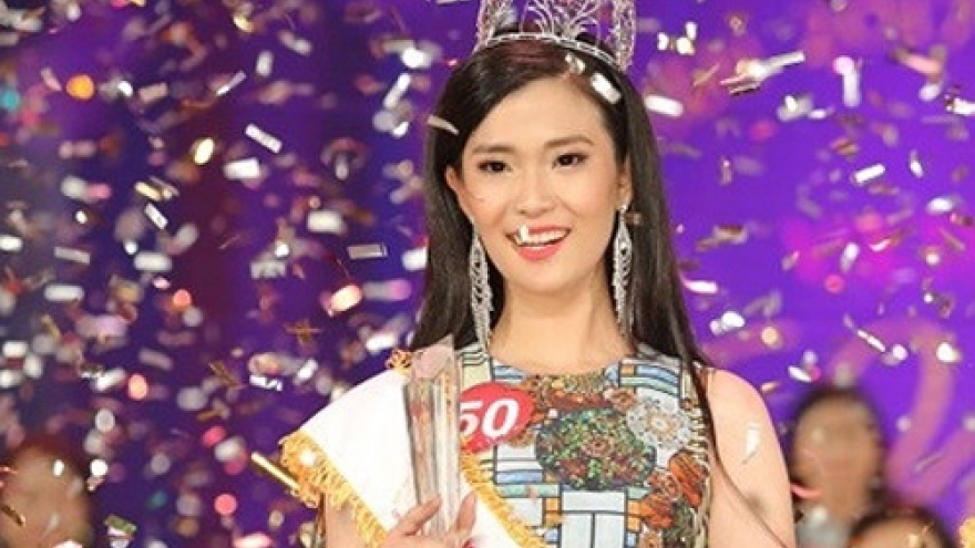 Thu Ha crowned Miss University 2017