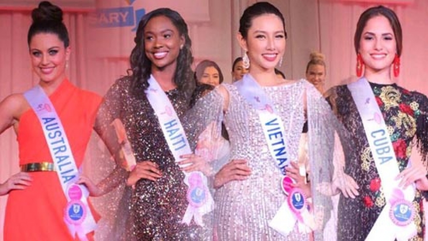 Thuy Tien among Top 12 outstanding faces in Miss International 2018