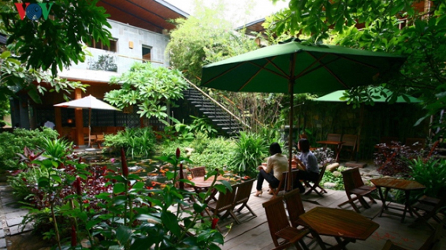 Unique coffee shop in Danang City