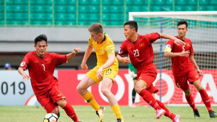 Vietnamese footballers play in AFC U19 Championship finals